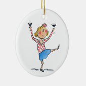 Espresso Martinis Keramik Ornament (Rechts)