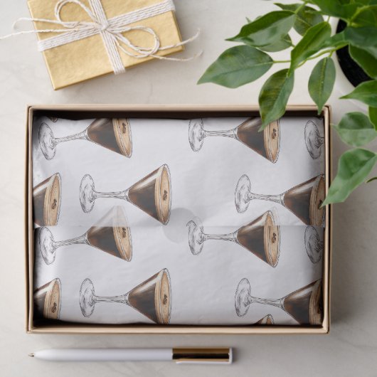 Espresso Martinis Seidenpapier (Geschenk)
