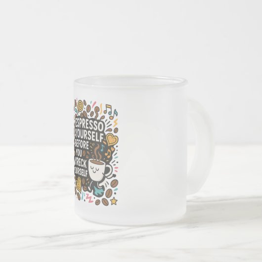 Espresso Mattglastasse (VorderseiteRechts)