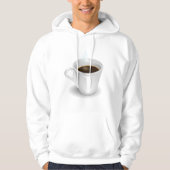 Espresso Mens Hoodie (Vorderseite)