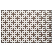 Espresso Mia Muster Stoff (Fat Quarter (45,7 x 55,9 cm))