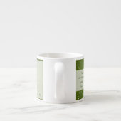 Espresso mit Sagittarius Espresso Cup Espressotasse (Rückseite)