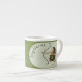 Espresso mit Sagittarius Espresso Cup Espressotasse (Vorderseite Rechts)