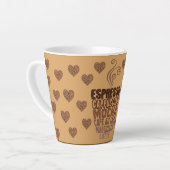 Espresso-Mokka-Kaffee Milchtasse (Linke Ecke)