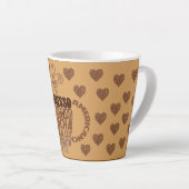 Espresso-Mokka-Kaffee Milchtasse (Rechte Ecke)