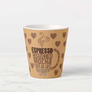 Espresso-Mokka-Kaffee Milchtasse