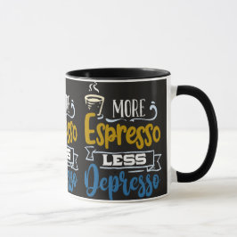 Espresso-Morgenstoß Tasse