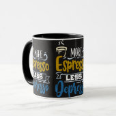 Espresso-Morgenstoß Tasse (Vorderseite Links)