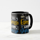 Espresso-Morgenstoß Tasse (VorderseiteRechts)