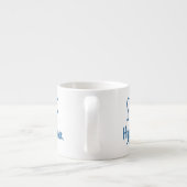 Espresso Mug - Stop. Hygge Time. Espressotasse (Rückseite)