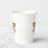 Espresso | Niedlicher und sonniger Kaffeepapier Pappbecher (Rechts)