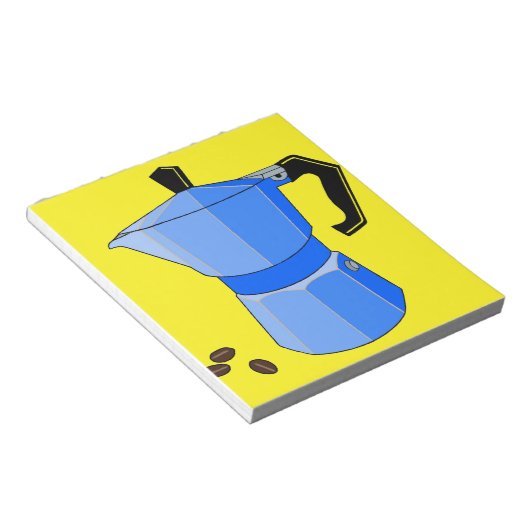 Espresso Notizblock (angewinkelt)