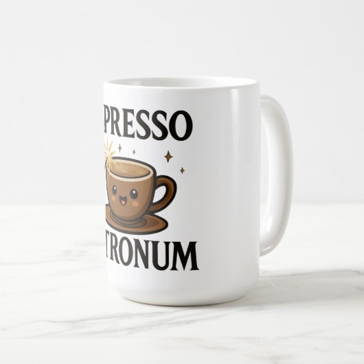 Espresso Patronum Coffee Tasse (VorderseiteRechts)