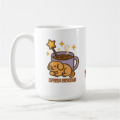 Espresso Patronum - Magischer Kaffee Energie Kaffeetasse (Links)