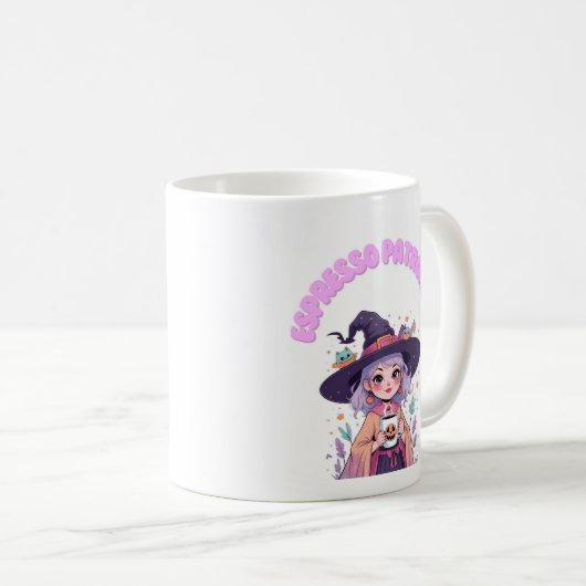Espresso Patronum Witch Mug – Cozy Pastel Witch 11 Kaffeetasse (VorderseiteRechts)