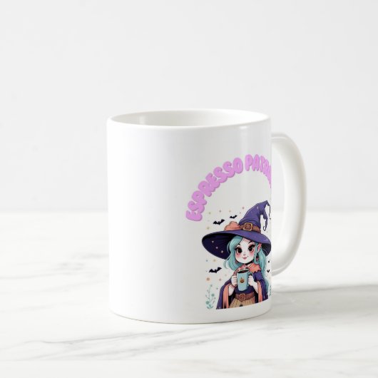 Espresso Patronum Witch Mug – Pastel Witch 11oz Ce Kaffeetasse (VorderseiteRechts)