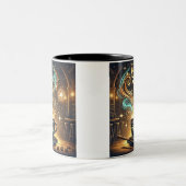 Espresso Patronum Zweifarbige Tasse (Mittel)