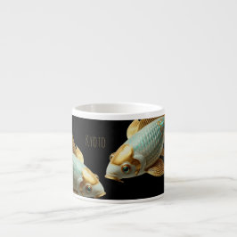 Espresso/Porcelain Koi/Spezielle Tasse