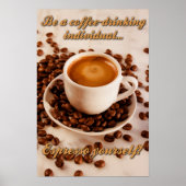 Espresso Poster (Vorne)