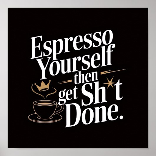 Espresso Poster (Vorne)