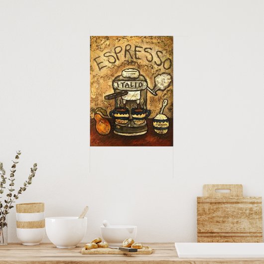 Espresso.... Poster (Küche)