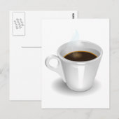 Espresso Postkarte (Vorne/Hinten)