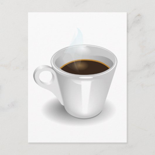 Espresso Postkarte (Vorderseite)