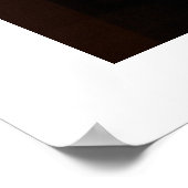 Espresso-Print Poster (Ecke)