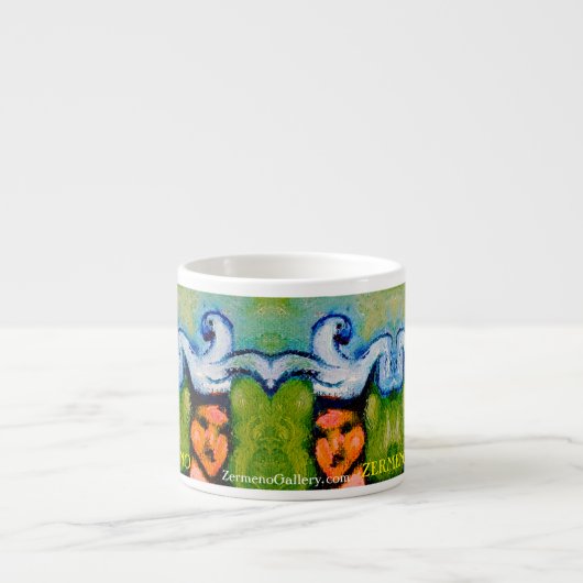 Espresso-Schale "Les Hommes Du Cirque" Espressotasse (Vorderseite)