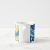 ESPRESSO-SCHALE - VAN GOGH INSPIRIERT ESPRESSOTASSE (Rückseite)