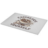 Espresso Schneidebrett (Ecke)