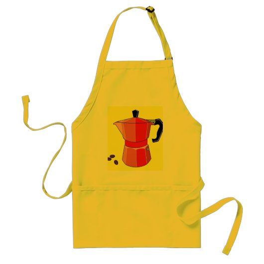 Espresso Schürze (Vorne)