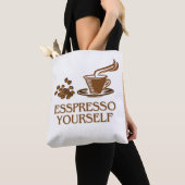 Espresso selbst Coffee Cup Design Tasche (Von Nahem)