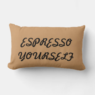 ESPRESSO SELBST Lumbalkissen Lendenkissen