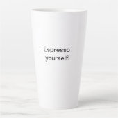 Espresso selbst! milchtasse (Vorderseite)