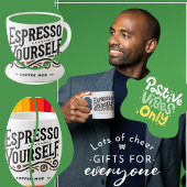 Espresso selbst' Modernes Coffee Lover Geschenk ☕ Espressotasse