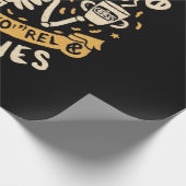 Espresso selbst, selbst wenn Sie Knochen sind Geschenkpapier (Ecke)