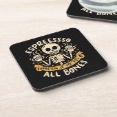 Espresso selbst, selbst wenn Sie Knochen sind Getränkeuntersetzer (Linke Seite)