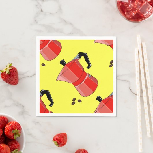 Espresso Serviette (Beispiel)