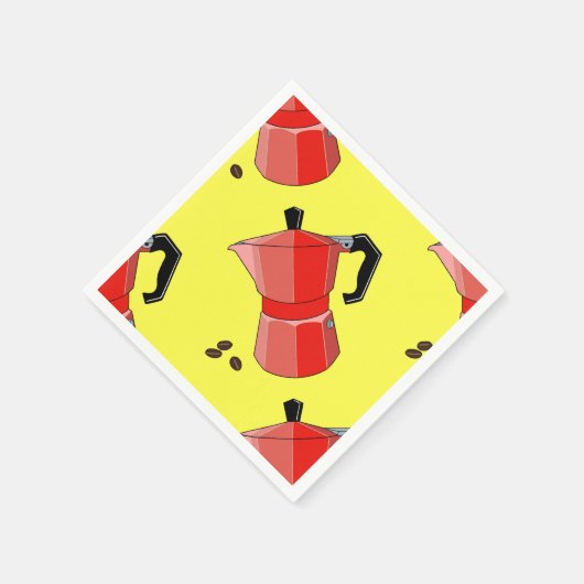 Espresso Serviette (Ecke)