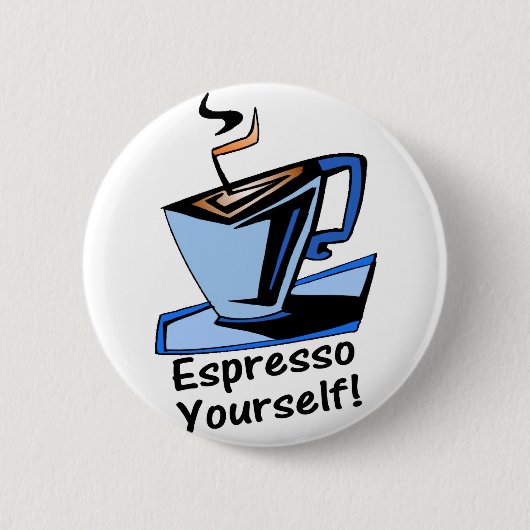 Espresso-sich Button (Vorderseite)