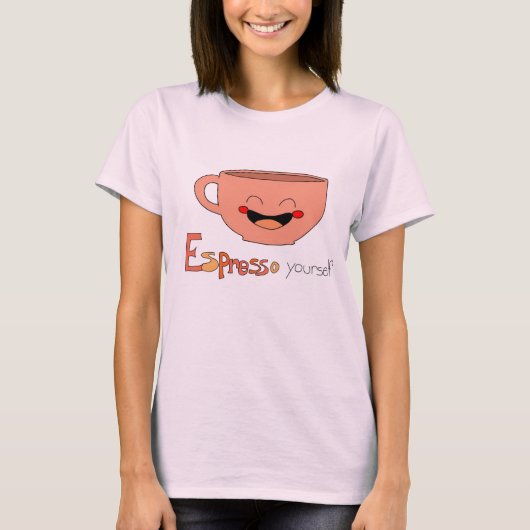 Espresso sich T-Shirt (Vorderseite)