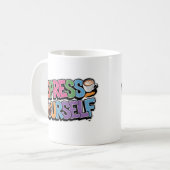 Espresso Sie selbst Coffee Lover Fun Design Kaffeetasse (Vorderseite Links)