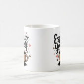 Espresso Sie selbst - Design der Niedlichen Kaffee Kaffeetasse (Mittel)
