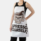 Espresso Sie selbst - Funny Coffee Lover Design Schürze (InSitu)