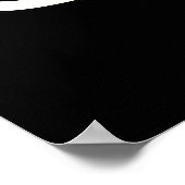 Espresso Sie selbst Funny Coffee Pub Dark BG Poster (Ecke)