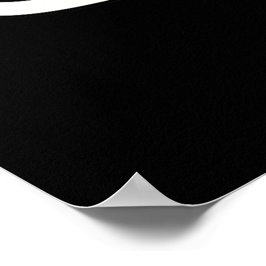 Espresso Sie selbst Funny Coffee Pub Dark BG Poster (Ecke)