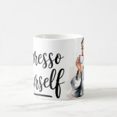 Espresso Sie selbst Funny Coffee Tasse (Mittel)