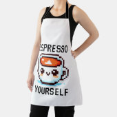 Espresso Sie selbst - Funny Pixel Art Coffee Desig Schürze (InSitu)