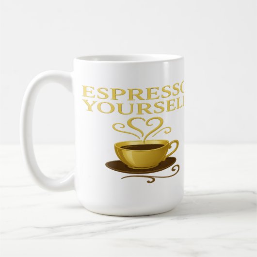 Espresso Sie selbst - Golden Coffee Cup Edition Kaffeetasse (Links)